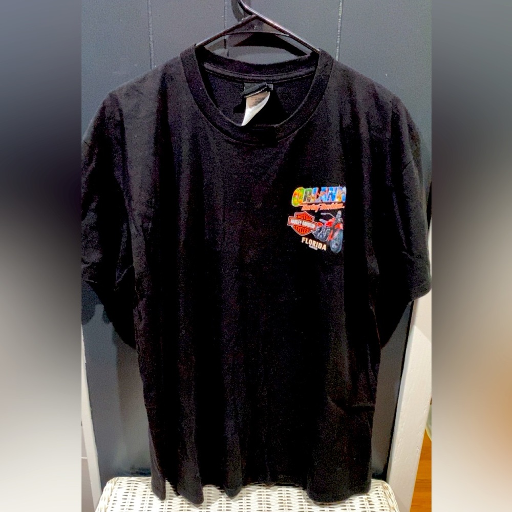 Harley-Davidson Large Black Orlando FL t-Shirt